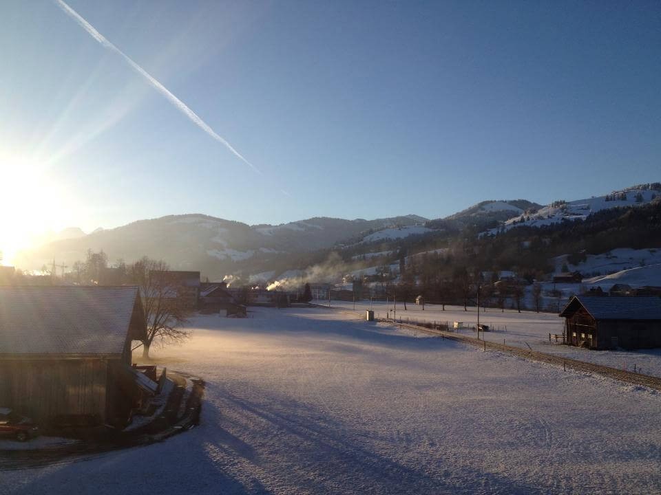 Toggenburg winter morning