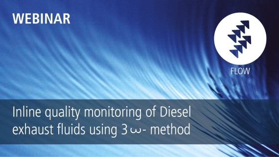 Inline quality monitoring of Diesel Exhaust Fluids