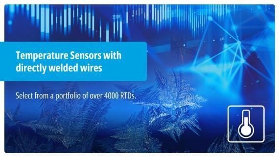 Temperature Sensors with directly welded Wires