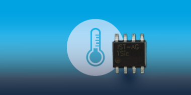 Semiconductor temperature sensor TSic