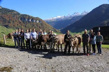 IST AG celebrates third cow bell in Nesslauer Laad